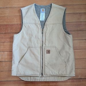 Carhartt fleece lined vest